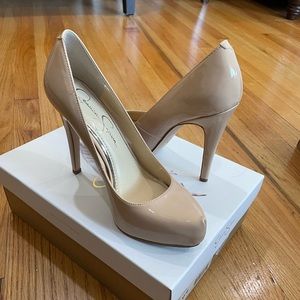 Jessica Simpson chunky heel size 7